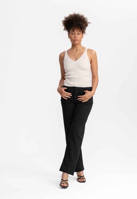 Melawear V-Neck Strick Top RHADA Günstiger Verkauf