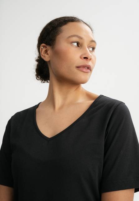 Melawear Damen V-Neck Kleid JANITRA Blitzverkäufe