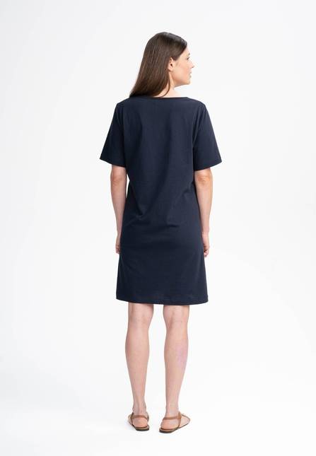 Melawear Damen V-Neck Kleid JANITRA Online