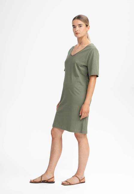 Melawear Damen V-Neck Kleid JANITRA Outlet