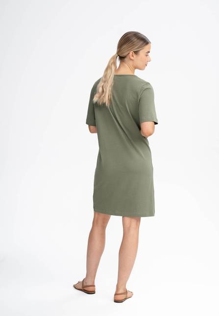 Melawear Damen V-Neck Kleid JANITRA Outlet