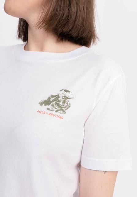 Melawear Damen T-Shirt Artist Edition Kruttika Blitzverkäufe