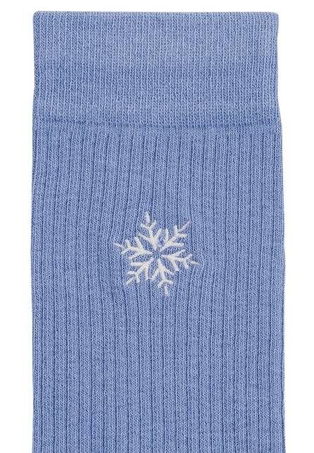 Melawear Unisex Gerippte Socken Stickerei 1er Pack Angebote