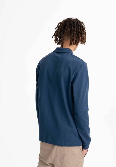 Melawear Herren Langarm Polo Shirt DIVIT Verkauf