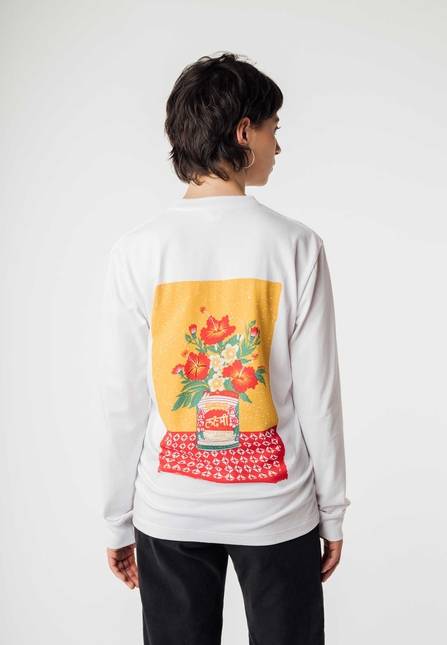 Melawear Oversized Langarmshirt Artist Edition Anjali Fabrikverkauf