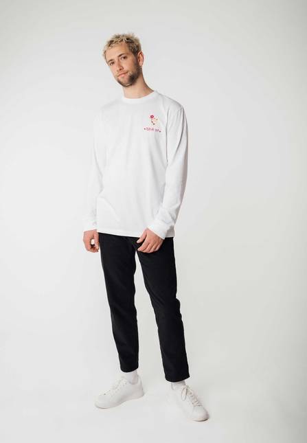 Melawear Oversized Langarmshirt Artist Edition Anjali Meist gekauft