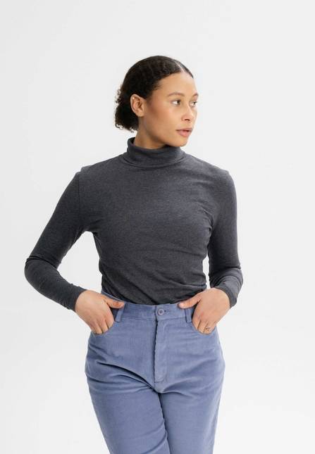 Melawear Damen Turtleneck Shirt ANCHAL im Angebot