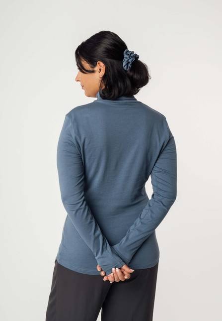 Melawear Damen Turtleneck Shirt ANCHAL Sonderangebote