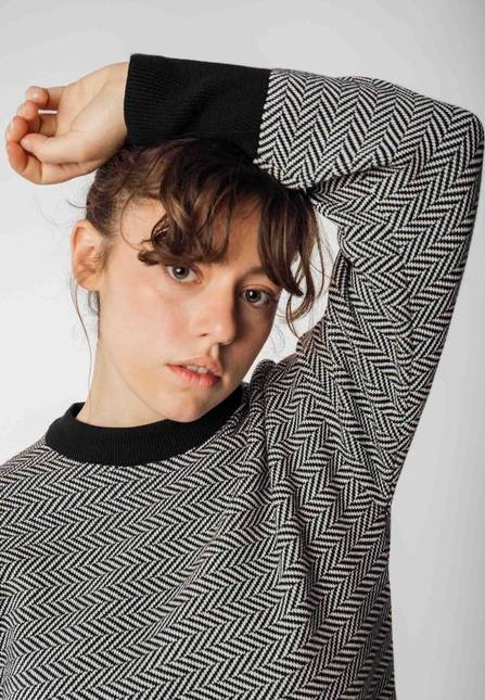 Melawear Jacquard Strickpullover FAIZA Angebote