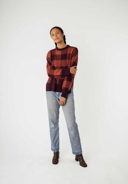Melawear Jacquard Strickpullover FAIZA Hotsell