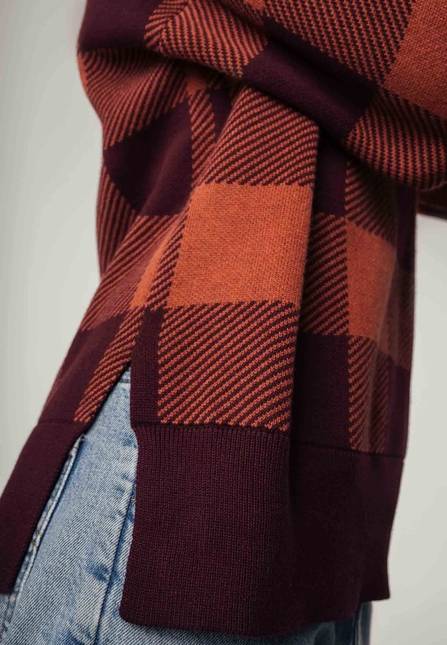 Melawear Jacquard Strickpullover FAIZA Hotsell