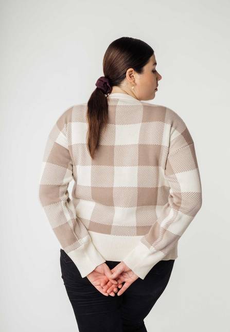 Melawear Jacquard Strickpullover FAIZA im Angebot