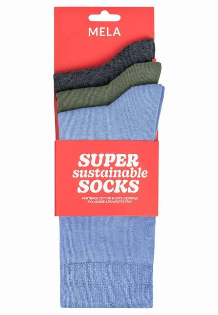 Melawear Socken 3er Pack Basic Fabrikverkauf