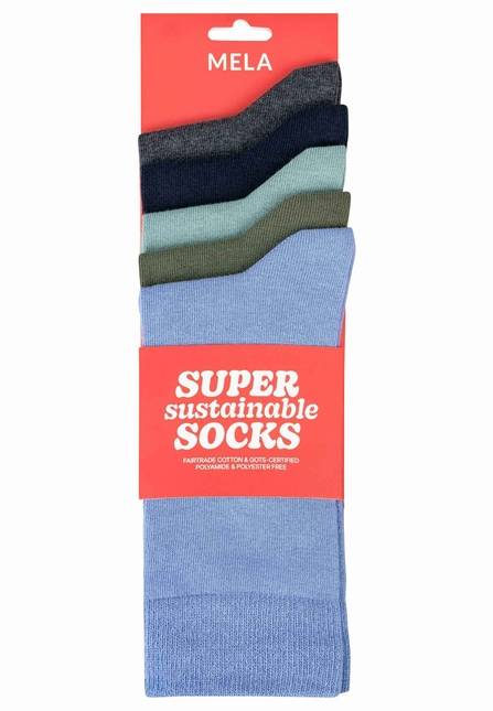 Melawear Socken 5er Pack Basic Auslauf