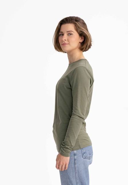 Melawear Damen Basic Langarmshirt DHIVYA Hotsell