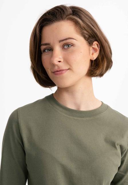 Melawear Damen Basic Langarmshirt DHIVYA Hotsell