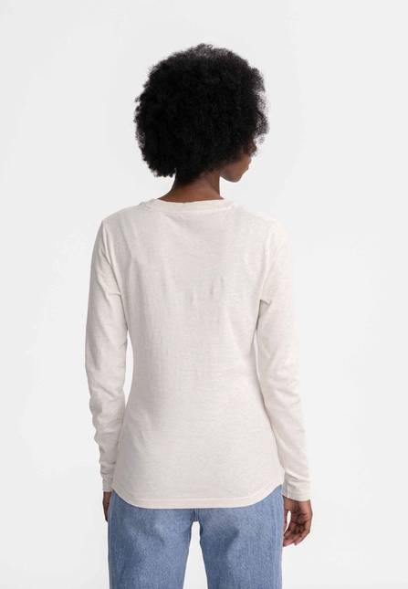 Melawear Damen Basic Langarmshirt DHIVYA Speichern exportieren