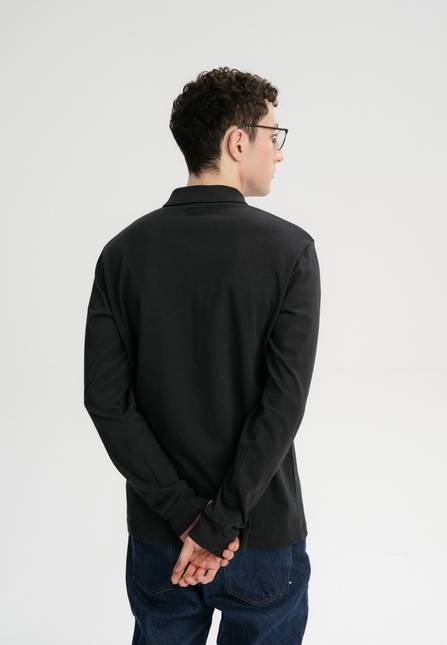 Melawear Herren Langarm Polo Shirt DIVIT Exklusive Angebote