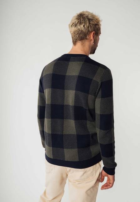 Melawear Jacquard Strickpullover MANAV Verkauf