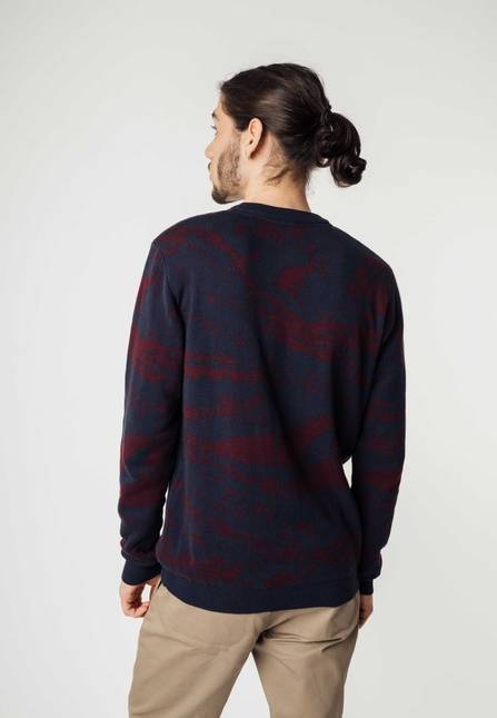 Melawear Jacquard Strickpullover MANAV Angebote