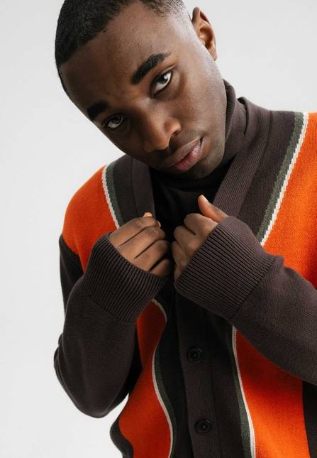 Melawear Jacquard Strick Cardigan JAAPAK Online