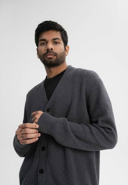 Melawear Jacquard Strick Cardigan JAAPAK Auslauf