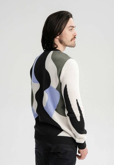 Melawear Jacquard Strickpullover Artist Edition Maggie Verkauf