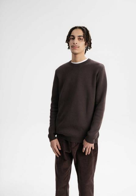 Melawear Jacquard Strickpullover MANAV im Angebot