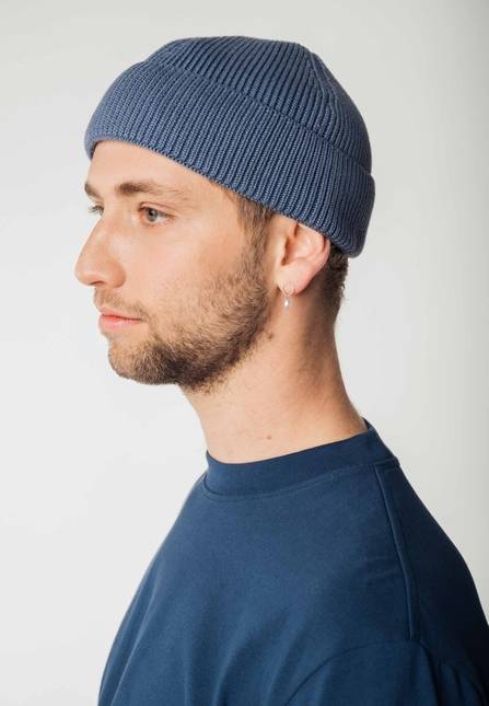 Melawear Unisex Kurze Rippstrick Mütze RAFI Outlet