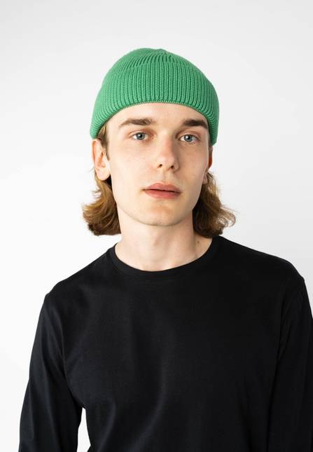 Melawear Unisex Kurze Rippstrick Mütze RAFI im Angebot