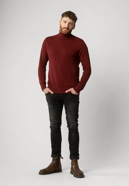Melawear Feinstrick Rollkragenpullover KANJA