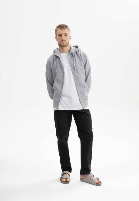 Melawear Hoodiejacke mit Reißverschluss DEVADAS Blitzverkäufe