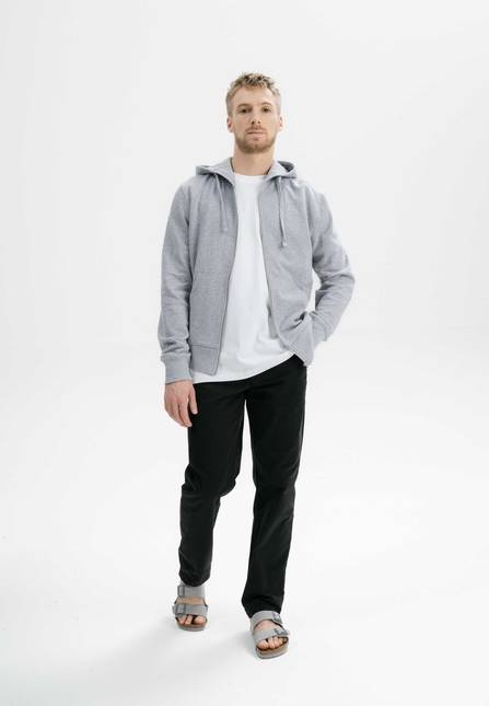 Melawear Hoodiejacke mit Reißverschluss DEVADAS Blitzverkäufe