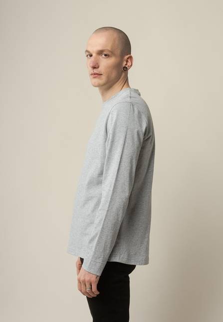 Melawear Basic Langarmshirt JERIN Fabrikverkauf