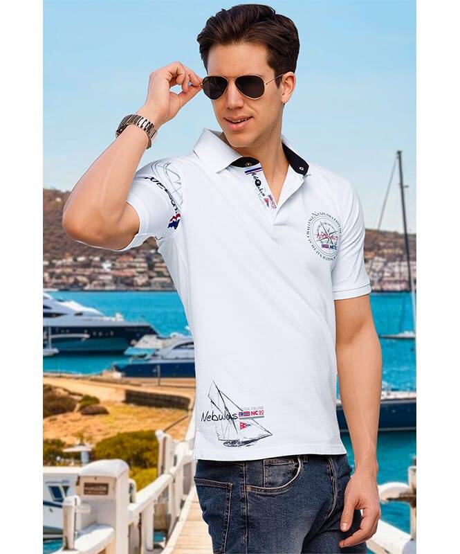 Nebulus Poloshirt DEEP BLUE Herren Fabrikverkauf
