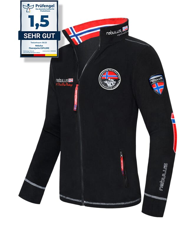Nebulus Fleecejacke EXPLORE Herren Blitzverkäufe