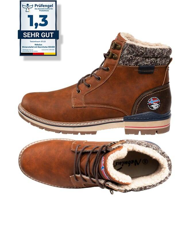 Nebulus Winterstiefel mit Warmfutter ROVER Herren Outlet