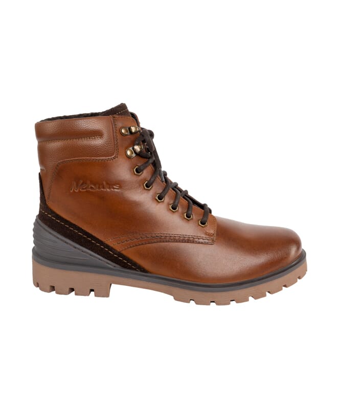 Nebulus Leder Winterstiefel NORDAS Herren mit Merinowolle