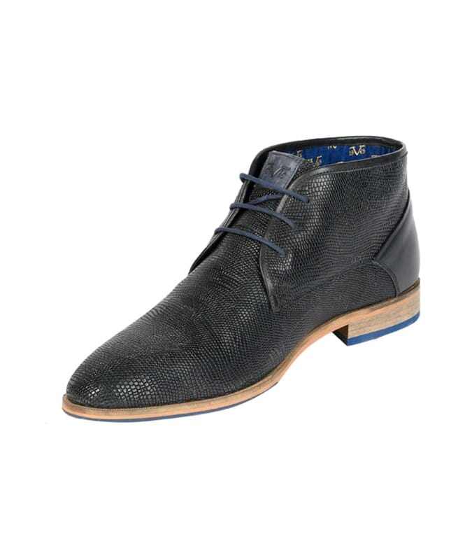 Nebulus 19V69 Lederschuhe BLUES Herren Hotsell