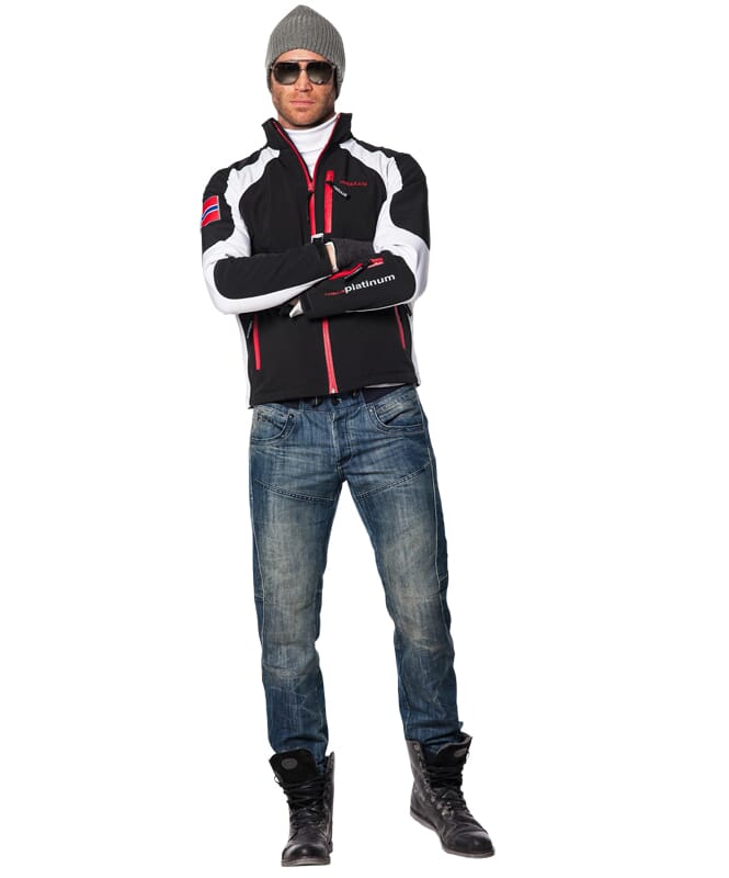 Nebulus Softshell-Skijacke ROCKSHELL Herren Fabrikverkauf