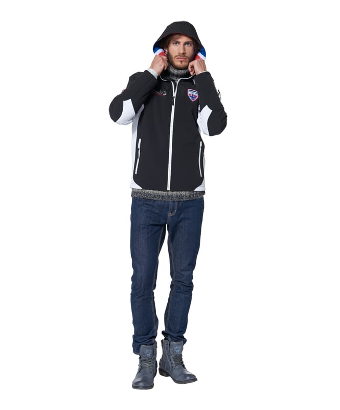 Nebulus Softshell Skijacke SCHWEDEN SKI Herren im Angebot