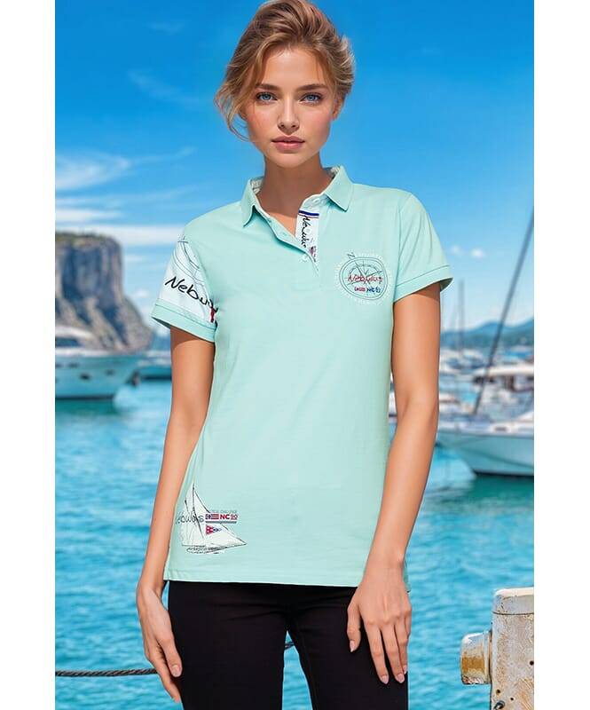 Nebulus Poloshirt DEEP BLUE Damen Meist gekauft