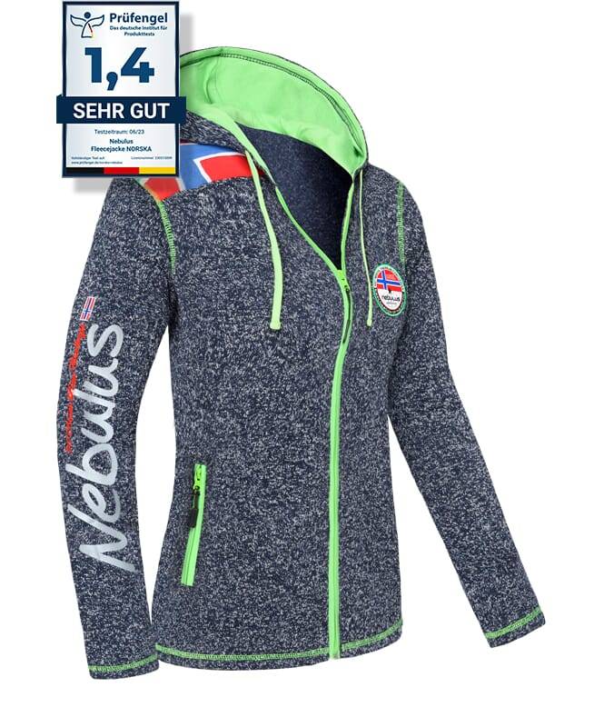 Nebulus Fleecejacke NORSKA Damen Hotsell