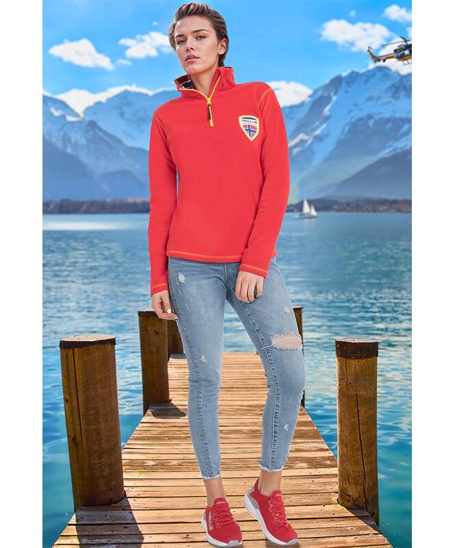 Nebulus Fleecepullover NARDY Damen Hotsell