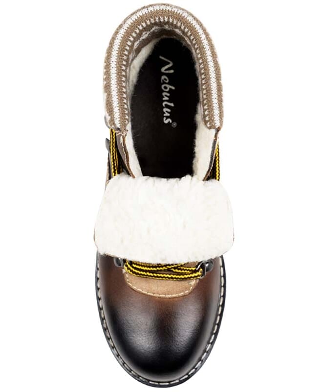 Nebulus Leder Winterstiefel FURGIE Damen mit Merinowolle Meist gekauft