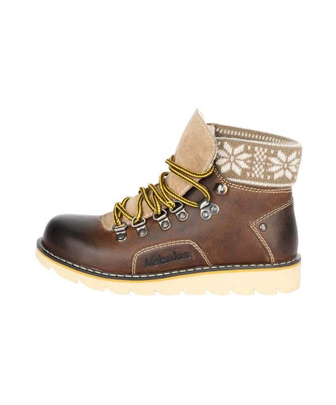 Nebulus Leder Winterstiefel FURGIE Damen mit Merinowolle Meist gekauft