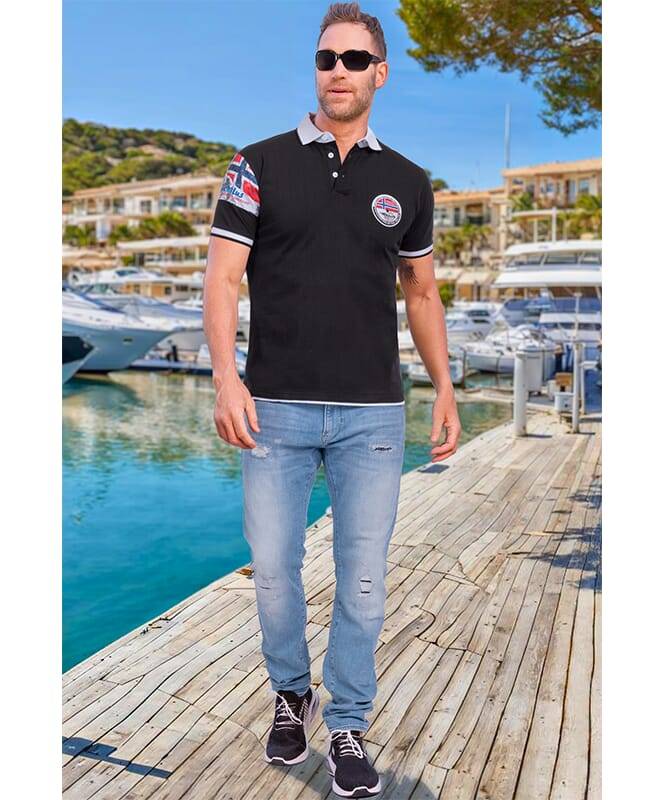 Nebulus Poloshirt PARAS Herren Auslauf
