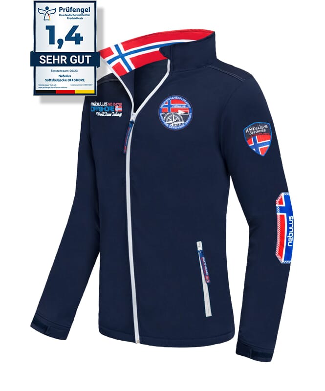 Nebulus Softshelljacke OFFSHORE Herren Verkauf