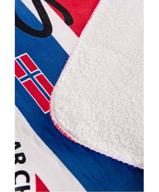 Nebulus Luxus Lammfell-Imitat Kuscheldecke, groß im Angebot