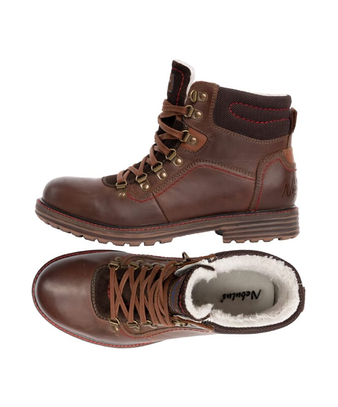 Nebulus LEDER WINTERSTIEFEL TOWER HERREN MIT MERINOWOLLE Angebote